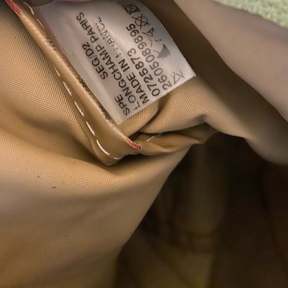 LONGCHAMP PILAGE VIBRANT GREEN. - Picture 3 of 5